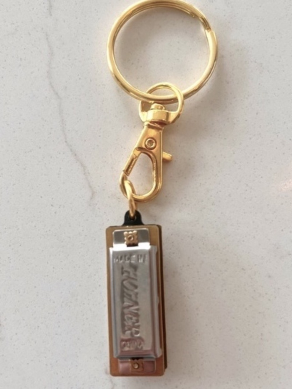 Mini harmonica Keychain - Picture 4 of 6